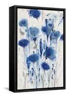 Blue Impressions I-Tim OToole-Framed Stretched Canvas