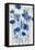 Blue Impressions I-Tim OToole-Framed Stretched Canvas