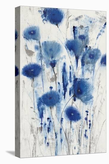 Blue Impressions I-Tim OToole-Stretched Canvas