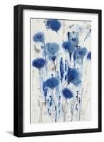 Blue Impressions I-Tim OToole-Framed Art Print