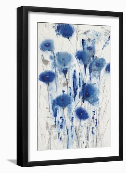 Blue Impressions I-Tim OToole-Framed Art Print