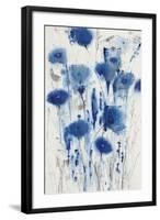 Blue Impressions I-Tim OToole-Framed Art Print