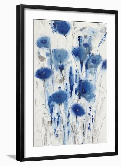 Blue Impressions I-Tim OToole-Framed Art Print