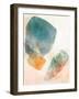 Blue Ink Rose I-Ken Roko-Framed Art Print