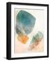 Blue Ink Rose I-Ken Roko-Framed Art Print