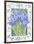 Blue Iris-Jennifer Abbott-Framed Giclee Print