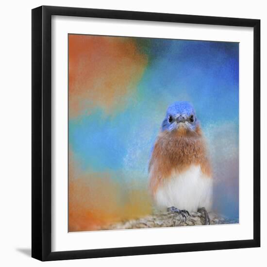 Blue Is Beautiful-Jai Johnson-Framed Giclee Print