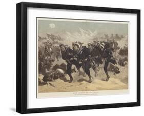 Blue Jackets to the Front-William Heysham Overend-Framed Giclee Print