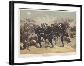 Blue Jackets to the Front-William Heysham Overend-Framed Giclee Print