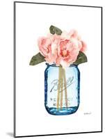 Blue Jar Magnolia-Amanda Greenwood-Mounted Art Print