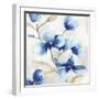 Blue Jardin II-Eva Watts-Framed Art Print