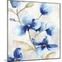 Blue Jardin II-Eva Watts-Mounted Art Print