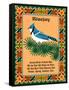 Blue Jay Quilt-Mark Frost-Framed Stretched Canvas