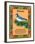 Blue Jay Quilt-Mark Frost-Framed Giclee Print