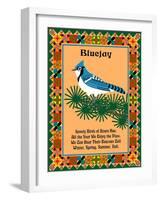 Blue Jay Quilt-Mark Frost-Framed Giclee Print