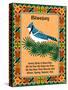 Blue Jay Quilt-Mark Frost-Stretched Canvas