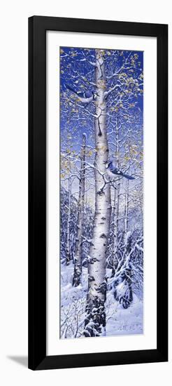 Blue Jay-Jeff Tift-Framed Premium Giclee Print