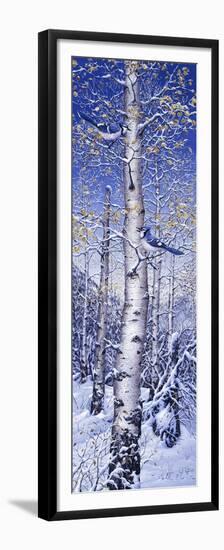 Blue Jay-Jeff Tift-Framed Premium Giclee Print