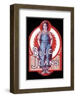 Blue Jeans - 1917-null-Framed Giclee Print