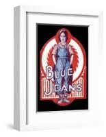 Blue Jeans - 1917-null-Framed Giclee Print