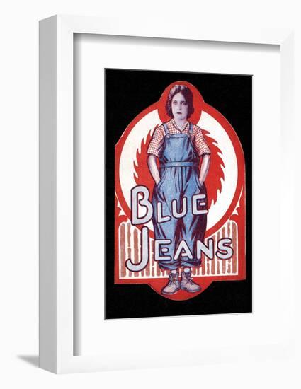 Blue Jeans - 1917-null-Framed Giclee Print