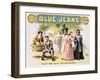 Blue Jeans Poster-null-Framed Giclee Print