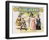 Blue Jeans Poster-null-Framed Giclee Print