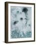 Blue Jellyfish II-Ken Roko-Framed Art Print