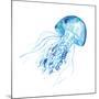 Blue Jellyfish-Sara Berrenson-Mounted Art Print