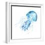 Blue Jellyfish-Sara Berrenson-Framed Art Print