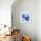 Blue journey-Pol Ledent-Framed Art Print displayed on a wall