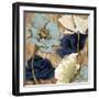 Blue Joyful Poppies II-Elizabeth Medley-Framed Art Print