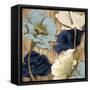 Blue Joyful Poppies II-Elizabeth Medley-Framed Stretched Canvas
