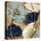 Blue Joyful Poppies II-Elizabeth Medley-Stretched Canvas