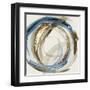 Blue Kaleidoscope II-Tom Reeves-Framed Art Print