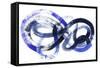 Blue Kinesis I-Grace Popp-Framed Stretched Canvas