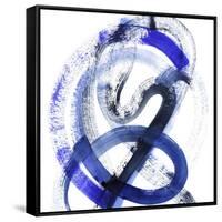 Blue Kinesis III-Grace Popp-Framed Stretched Canvas