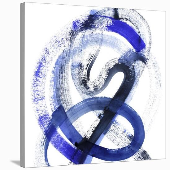 Blue Kinesis III-Grace Popp-Stretched Canvas