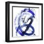 Blue Kinesis III-Grace Popp-Framed Art Print