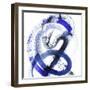 Blue Kinesis III-Grace Popp-Framed Art Print