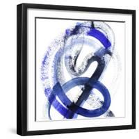 Blue Kinesis III-Grace Popp-Framed Art Print