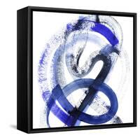 Blue Kinesis III-Grace Popp-Framed Stretched Canvas