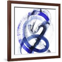 Blue Kinesis III-Grace Popp-Framed Art Print