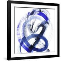 Blue Kinesis III-Grace Popp-Framed Art Print