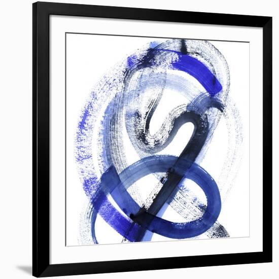 Blue Kinesis III-Grace Popp-Framed Art Print