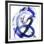 Blue Kinesis III-Grace Popp-Framed Art Print