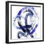 Blue Kinesis IV-Grace Popp-Framed Art Print
