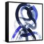 Blue Kinesis V-Grace Popp-Framed Stretched Canvas