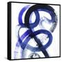 Blue Kinesis VI-Grace Popp-Framed Stretched Canvas