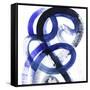 Blue Kinesis VI-Grace Popp-Framed Stretched Canvas